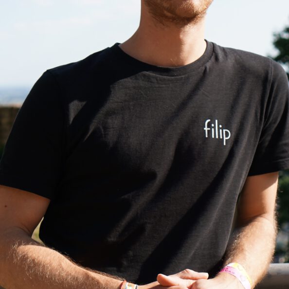 T-Shirt „filip“ – black