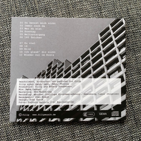 CD – UNTERWEGS-EP (inkl. Songs aus BILD-EP)
